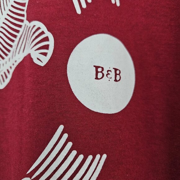 New THE OFFICE T-Shirt Womens Mens MEDIUM Long Sleeve Dwight Red Beet Farm - Picture 4 of 7